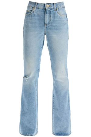 BALMAIN Chic Flared Mid-Rise Jeans