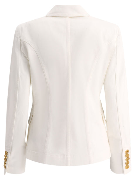 BALMAIN 24FW White Outer for Women