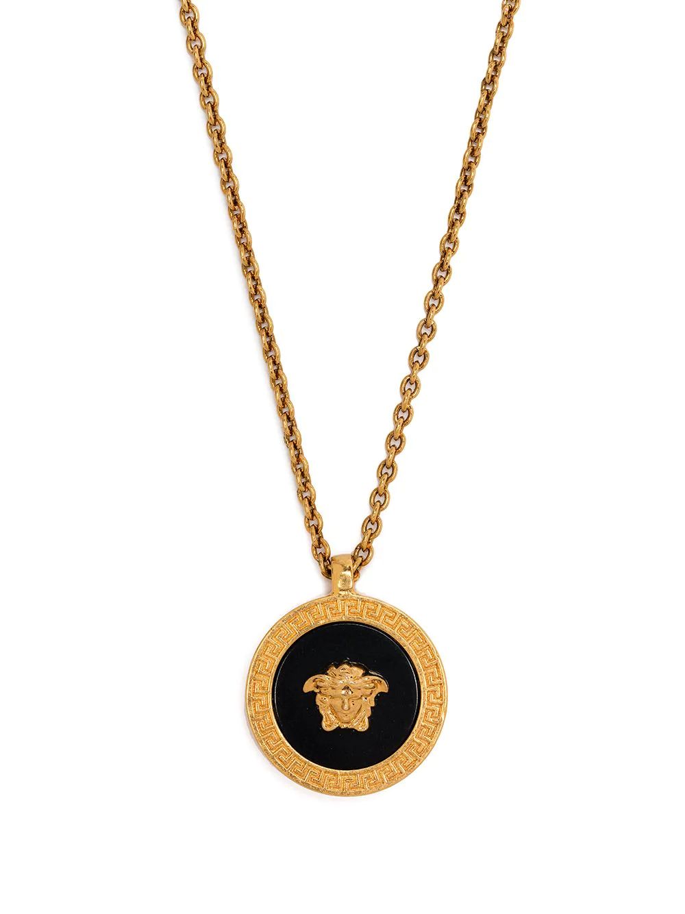 VERSACE Luxurious Gold Icon Necklace for Men