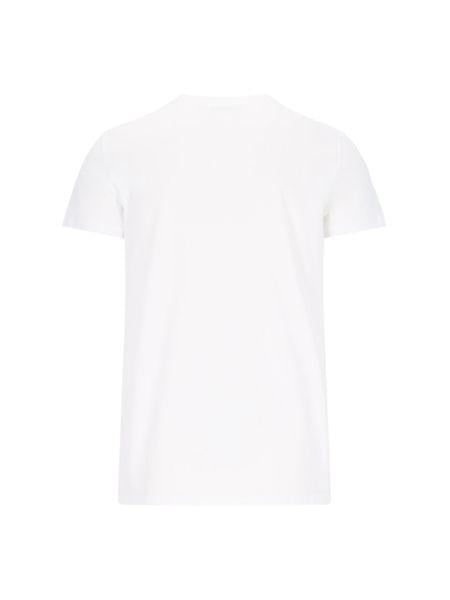 BALMAIN 24FW Men's T-Shirt in Gab Blanc Noir - Fashion Staple for Every Season