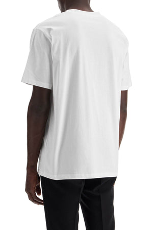 BALMAIN Organic Cotton Logo Tee