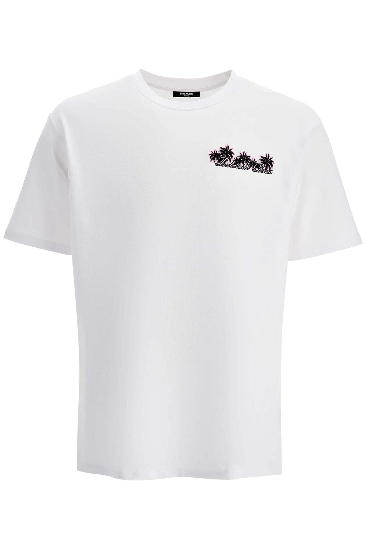 BALMAIN Club Graphic Back Print Tee