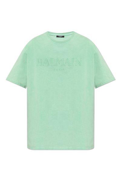 BALMAIN Vintage Bulky Fit Embroidered T-Shirt