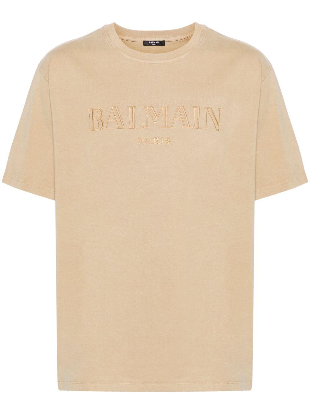 BALMAIN Vintage Bulky Fit Embroidered T-Shirt