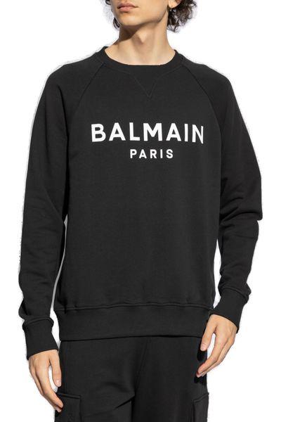 BALMAIN سويت شيرت بطباعة