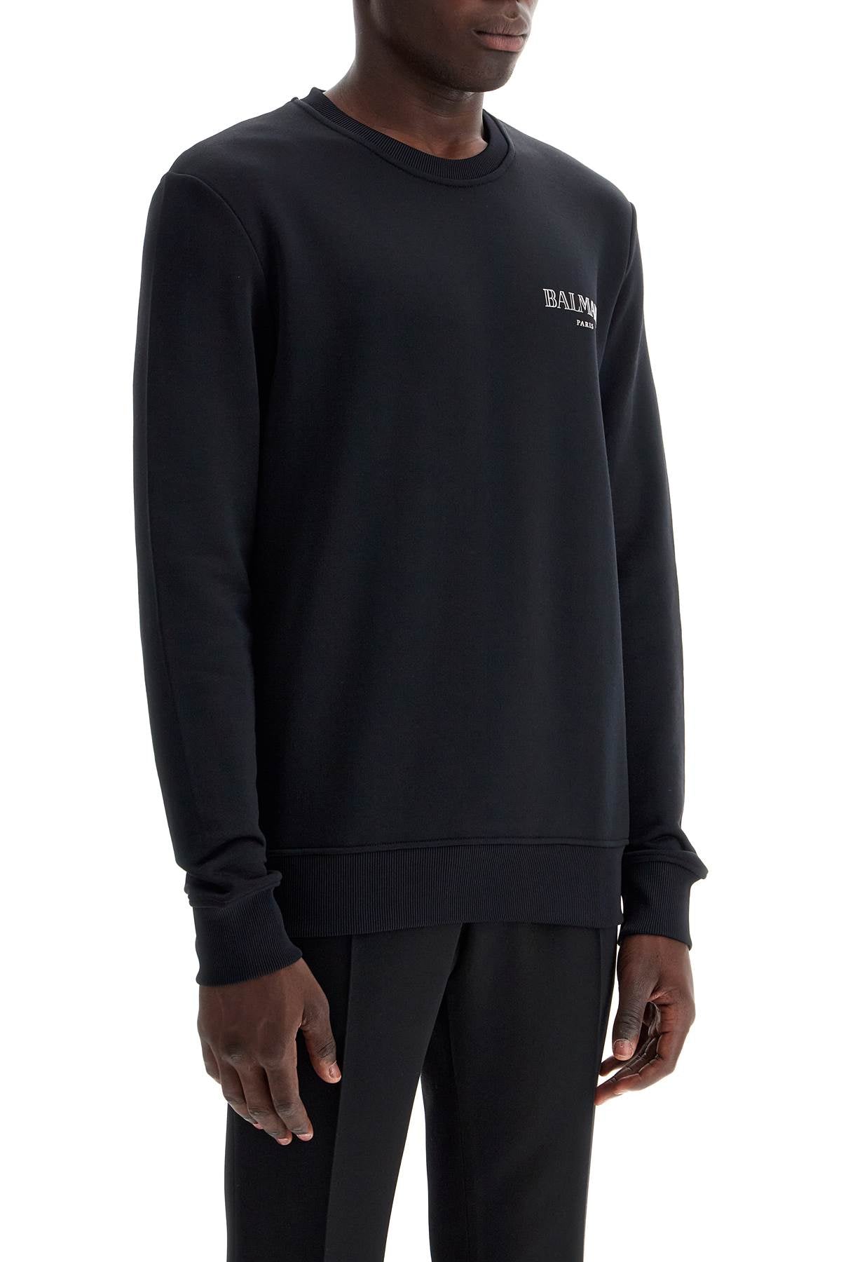 BALMAIN Classic Vintage Crewneck Sweatshirt - Size L