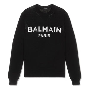 BALMAIN 超大号点缀标志毛衣