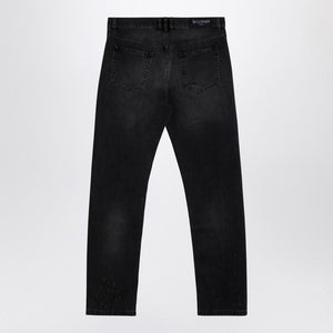 Quần jeans đen bạc màu kiểu dáng phố