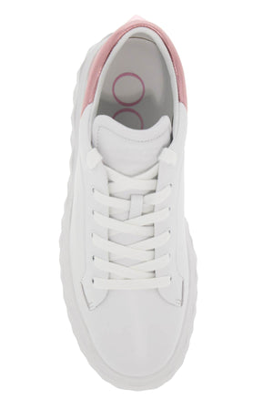 JIMMY CHOO Diamond Maxi Women’s White/Pink Metallic Sneaker