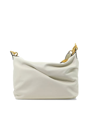 White Diamond Soft Hobo Handbag