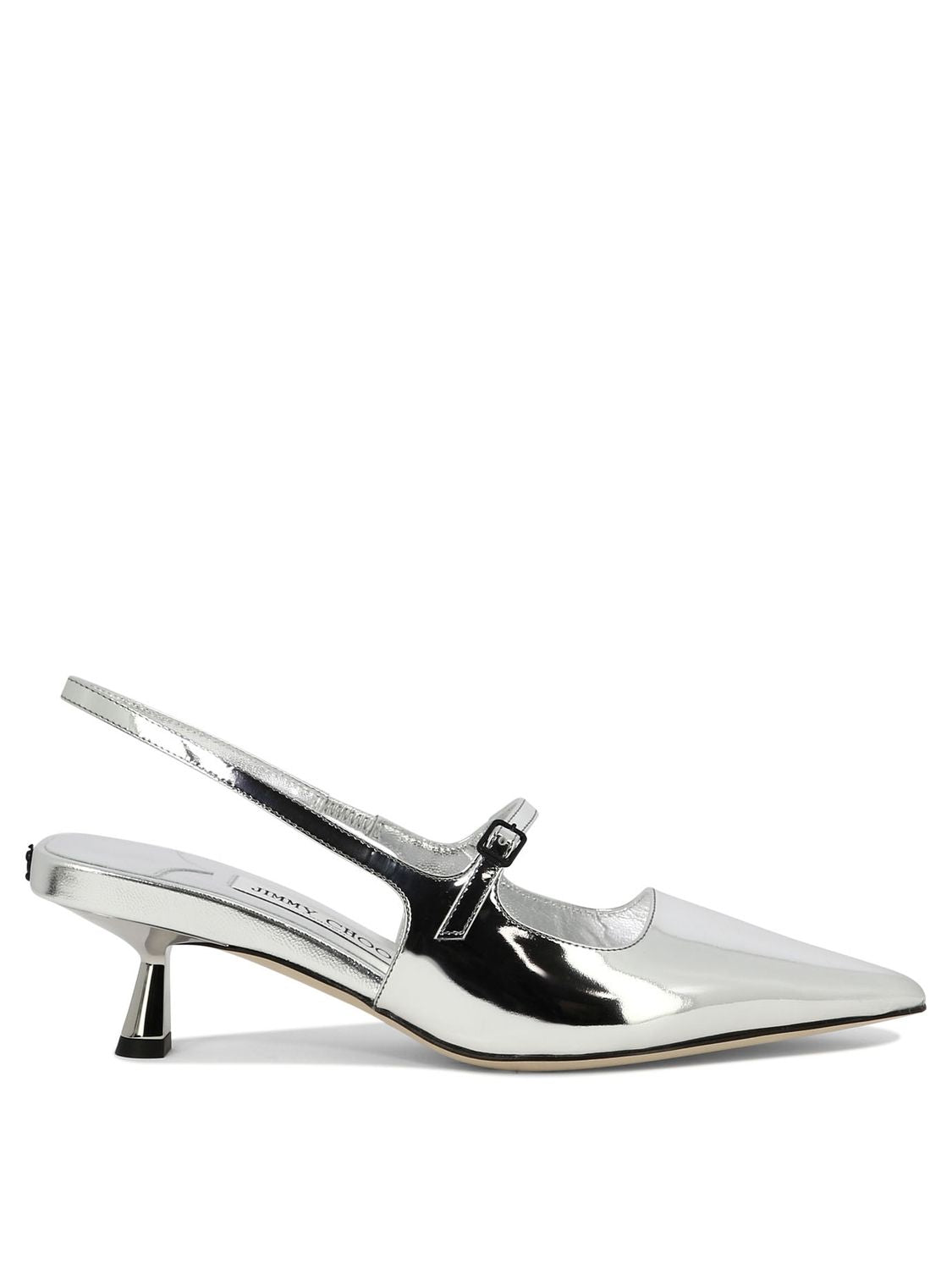 JIMMY CHOO Gray Slingback Pumps for Women from FW24 Collection