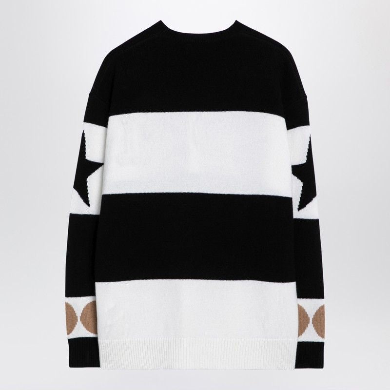 MAX MARA Striped Wool and Cashmere Pullover for Women