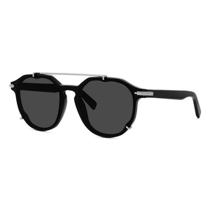 DIOR HOMME Sleek Acetate Sunglasses - Shiny Black Frame