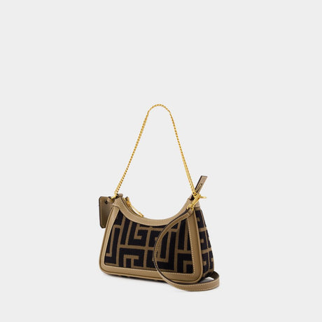 BALMAIN Army-Inspired Shoulder Handbag