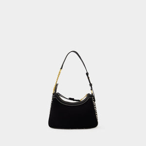 BALMAIN Elegant Monogram Mini Shoulder Bag