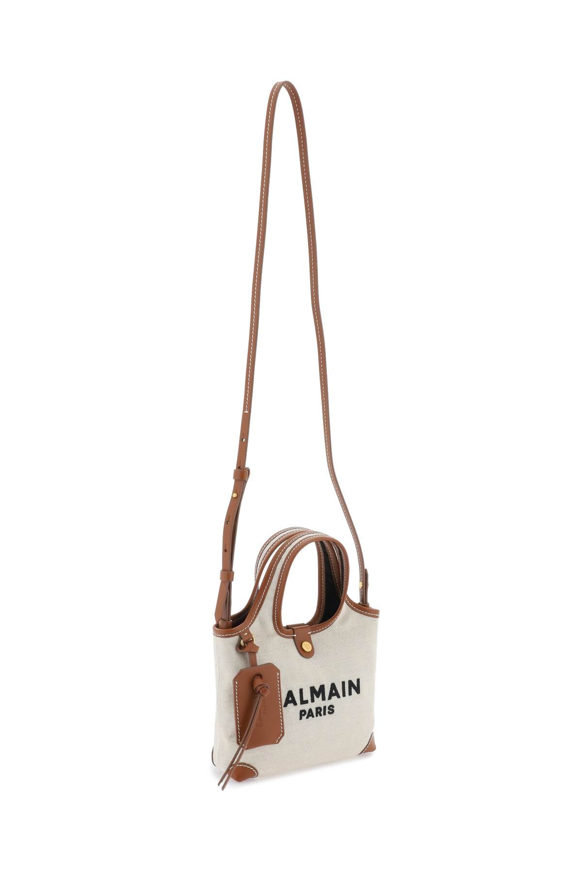 BALMAIN Chic Army-Inspired Mini Crossbody Handbag