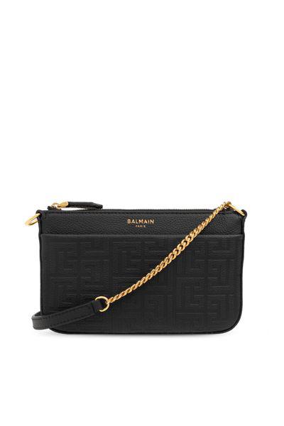 BALMAIN Chic Zip Mini Handbag