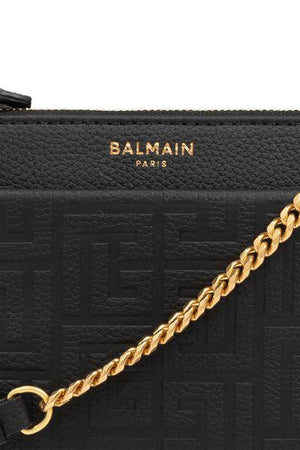 BALMAIN Chic Zip Mini Handbag