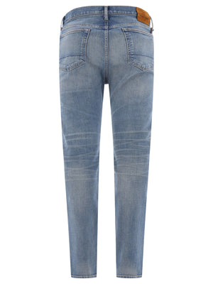 TOM FORD Classic Straight Fit Jeans in Light Blue