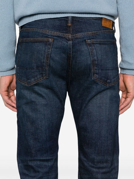 TOM FORD Navy Standard Fit Straight Leg Denim Jeans