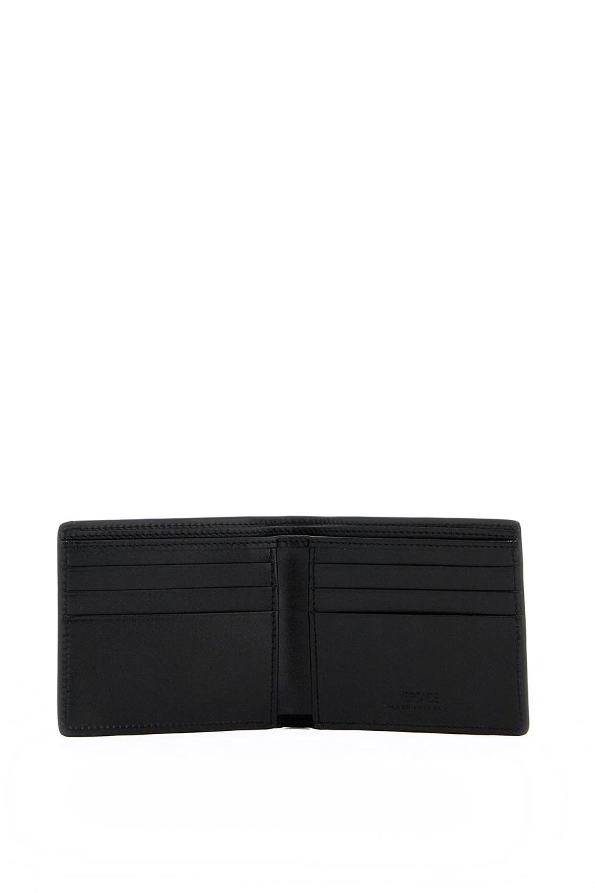 VERSACE Medusa Biggie Leather Bi-Fold Wallet