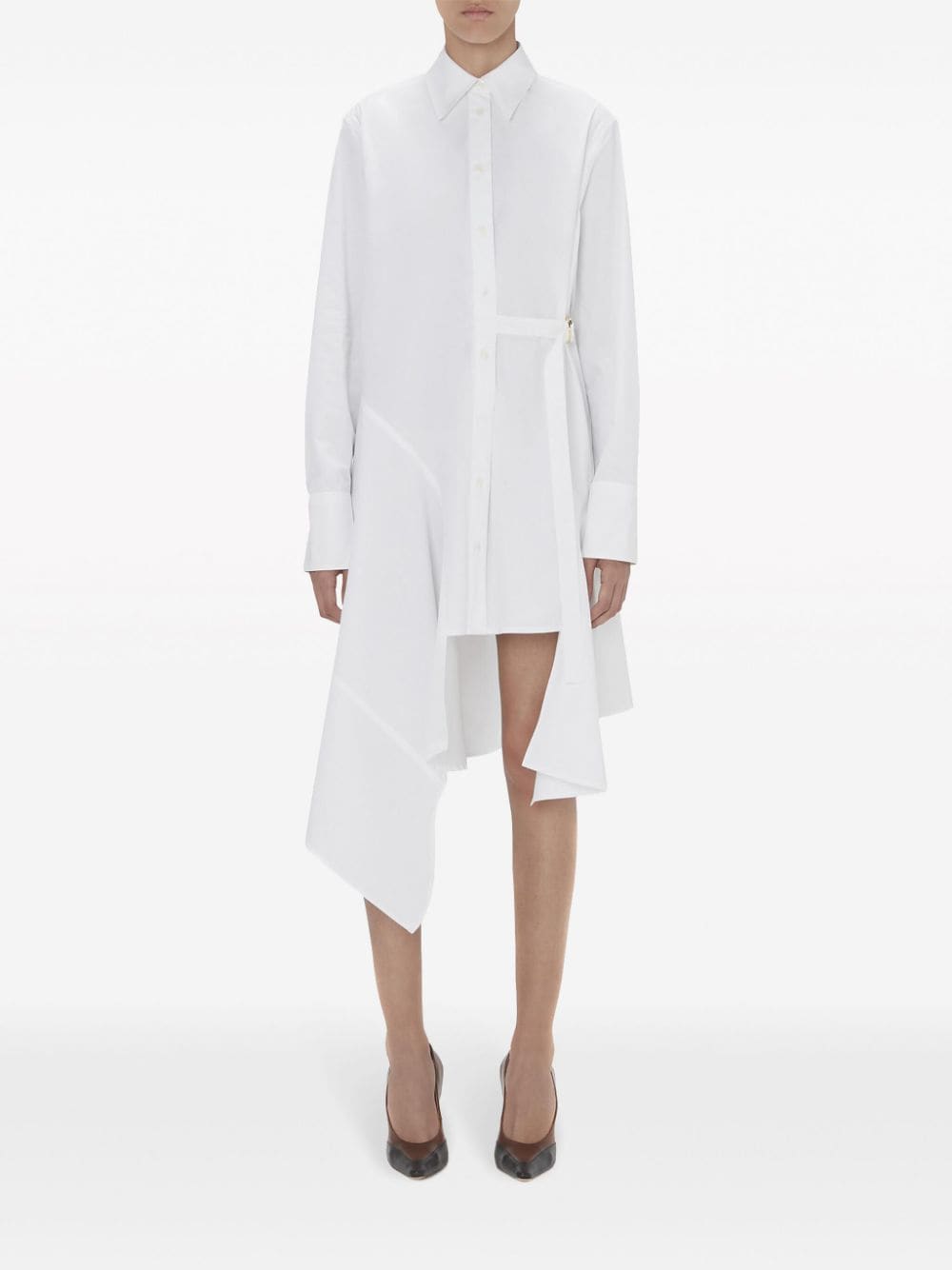 JW ANDERSON Deconstructed White Vest for Women - SS24 Collection