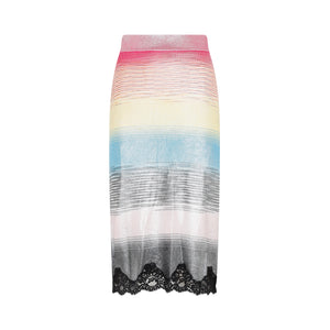 منتج تنورة فيسكوز متعددة الألوان للنساء | مجموعة ربيع / صيف 2024