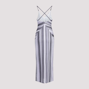 MISSONI Tan Long Dress for Women - FW23 Collection