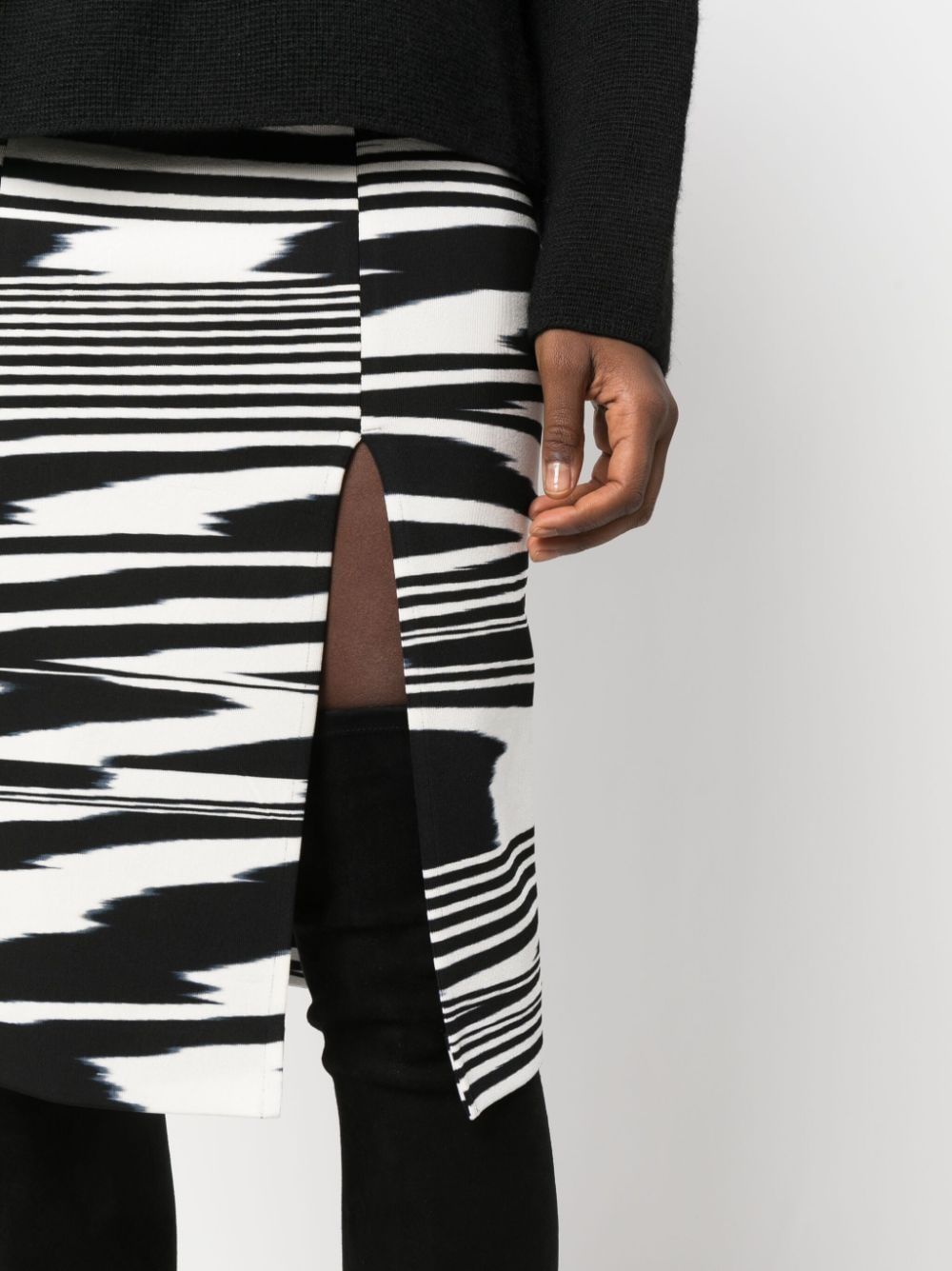 MISSONI Abstract Pattern Midi Skirt for Women