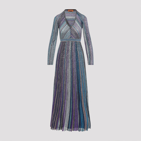 MISSONI Women's Viscose Long Dress for FW24