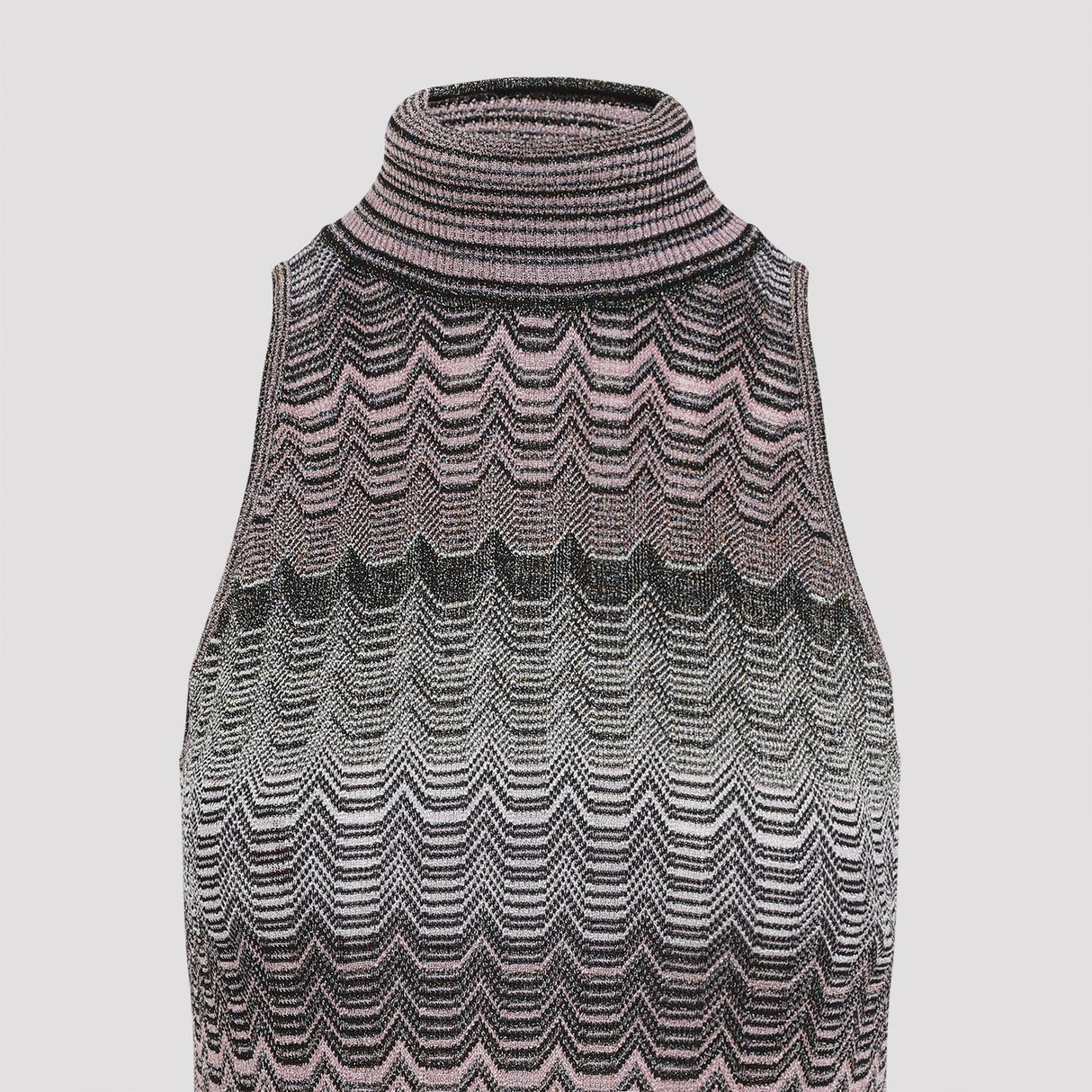 MISSONI Chic Sleeveless Mini Dress