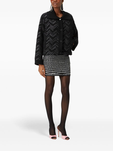 MISSONI Thigh-Length Zigzag Skirt