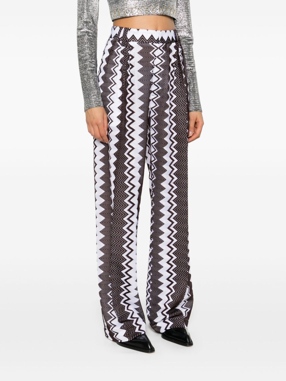 MISSONI Chic Women's Knit Pants for Fall 2024