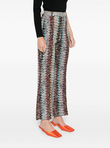 MISSONI Zig Zag Pattern Trousers