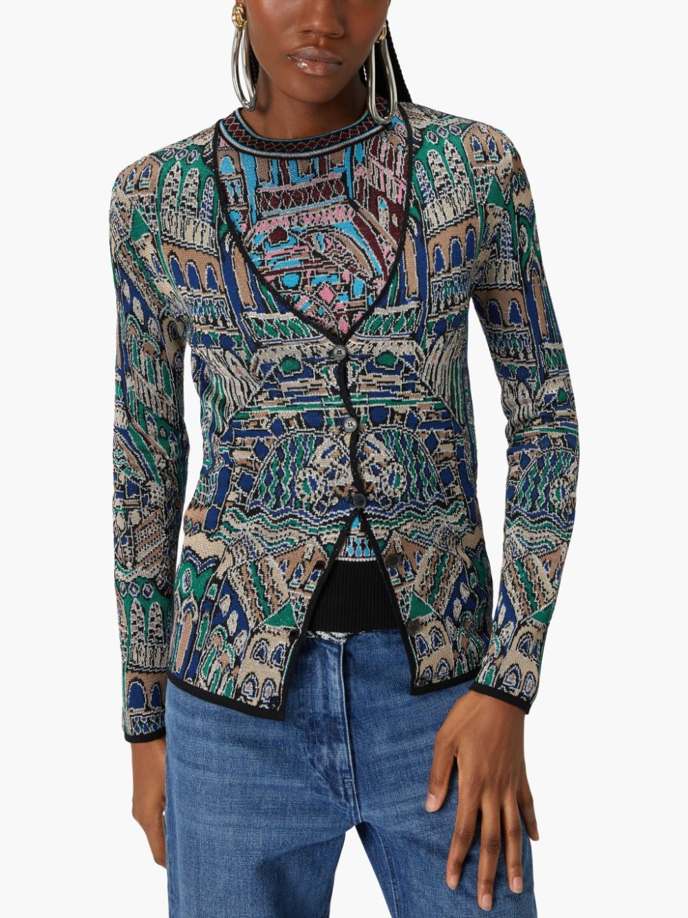 MISSONI Elegant Fall-Winter Knit Cardigan