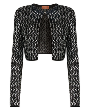 MISSONI Sequin Embellished Cropped Sweater