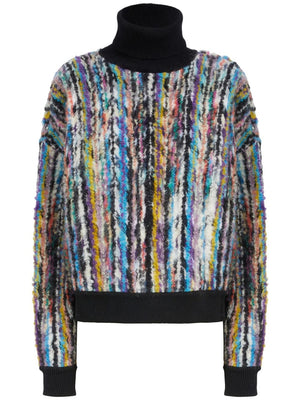 MISSONI Abstract Pattern Roll Neck Sweater - Fall/Winter 2024