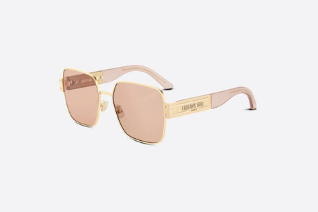 Gold and Pink Women's Sunglasses