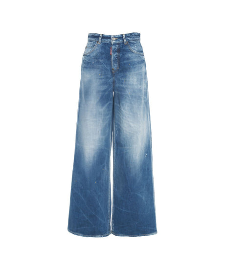 DSQUARED2 Wide Leg Jeans 'Traveller' - Spring Summer 25