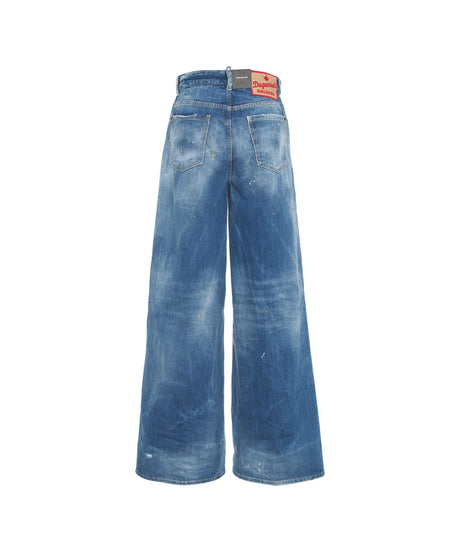 DSQUARED2 Wide Leg Jeans 'Traveller' - Spring Summer 25