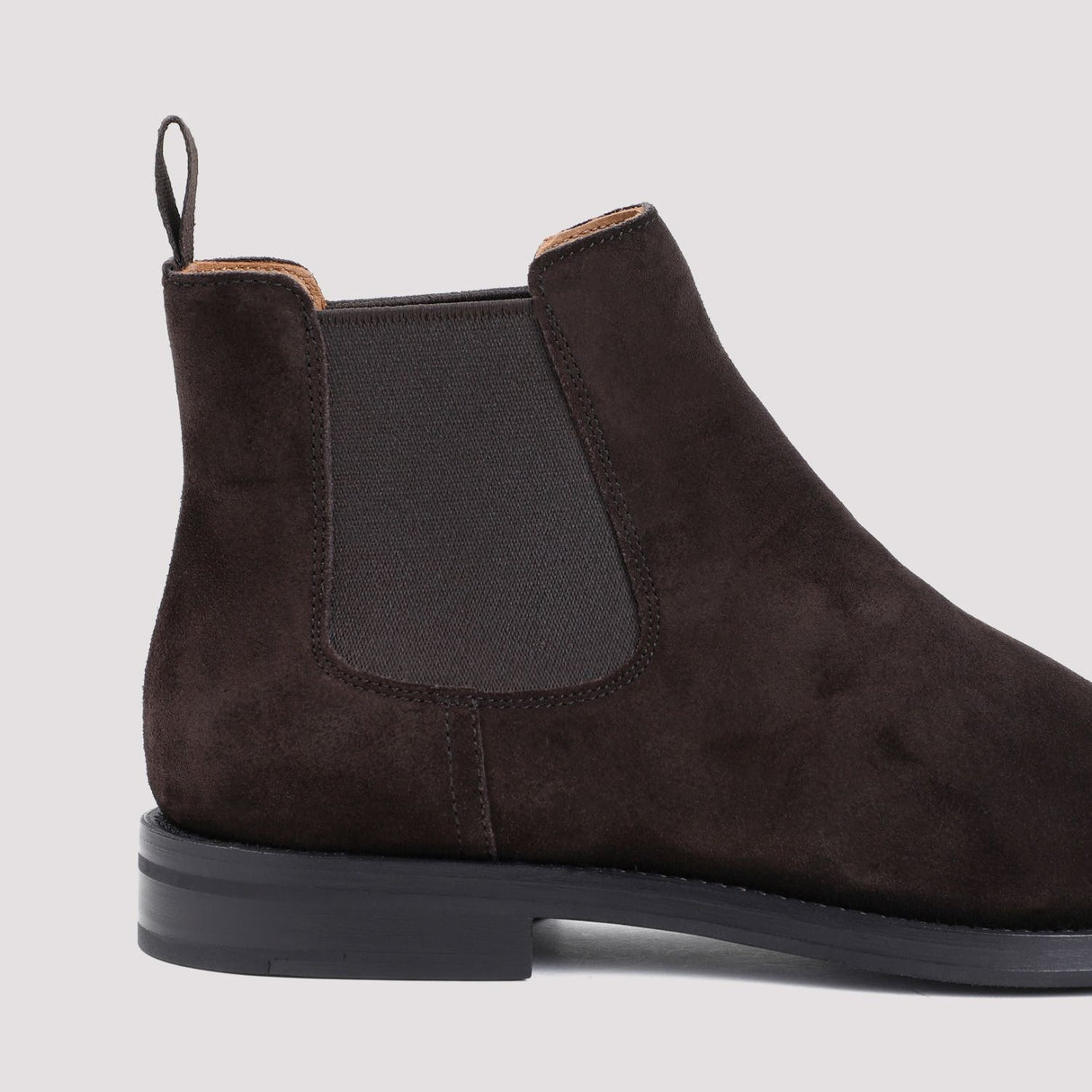 CHURCH'S Elegant Brown Calfskin Ankle Boots