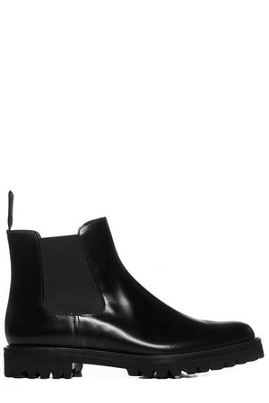 CHURCH'S Elegant Black Leather Ankle Boots for Women - FW23