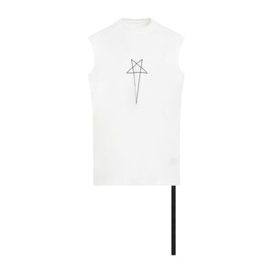 DRKSHDW White Cotton T-Shirt for Men - SS24 Collection