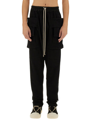 RICK OWENS Stylish Cotton Trousers for Men - Size L