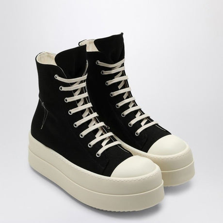 DRKSHDW Elevated Double Bumper High-Top Sneakers in Black