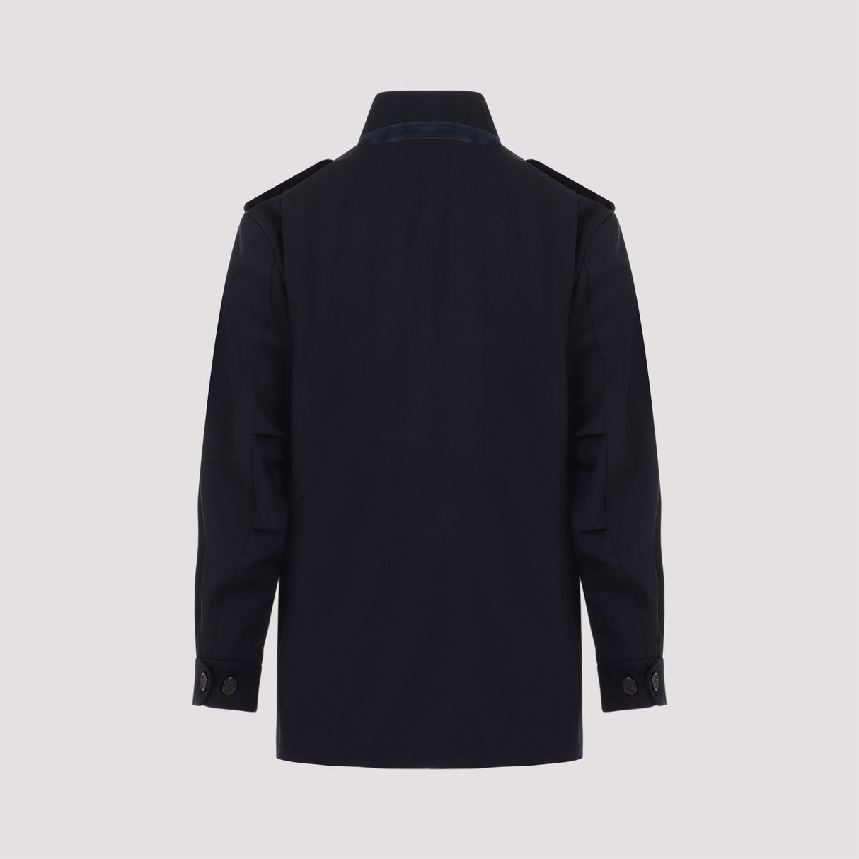 DUNHILL Blue Wool Field Jacket for Men