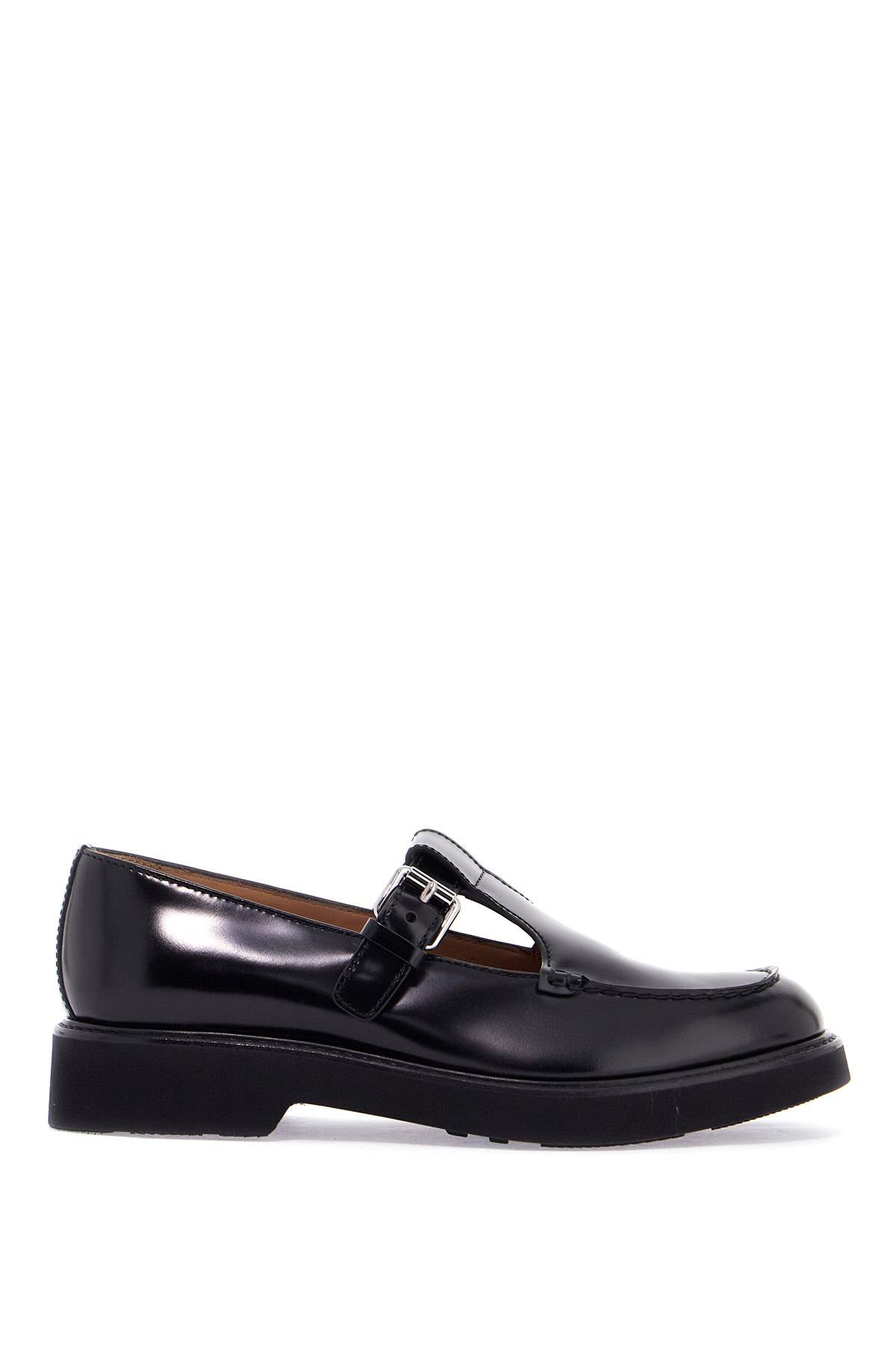 CHURCH'S Brushed Leather Mary-Jane Shoes for Women