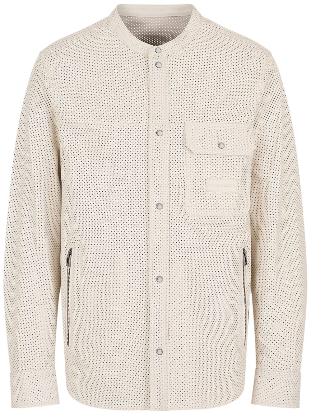 EMPORIO ARMANI Beige Men's 24SS Jacket - Timeless Style for the Modern Man