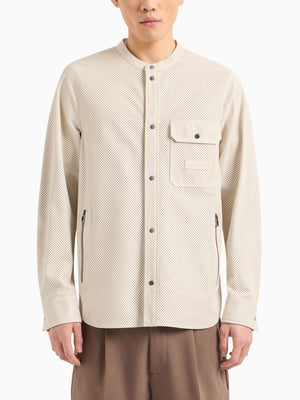 EMPORIO ARMANI Beige Men's 24SS Jacket - Timeless Style for the Modern Man