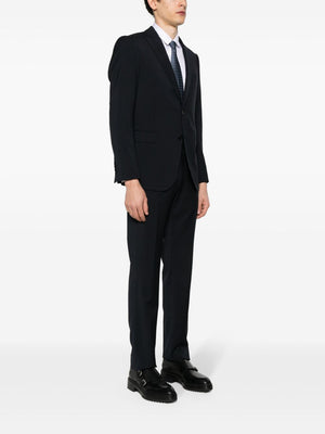 EMPORIO ARMANI Men's Classic Tailored Wool Suit